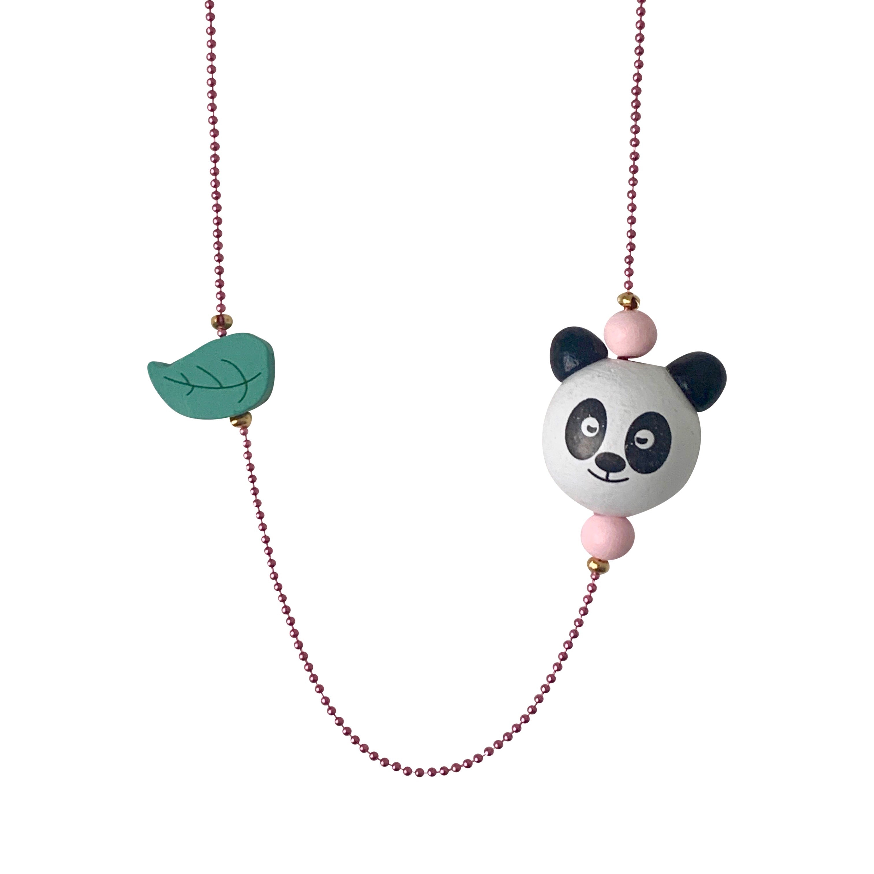 Adorable Cameo Panda Pendant Necklace - Luau Leslie Shop