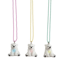 Load image into Gallery viewer, Ltd. Pop Cutie Polar Bear Necklaces - 6 pcs. Wholesale
